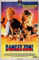 The Danger Zone - German VHS movie cover (xs thumbnail)