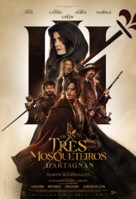 Les trois mousquetaires: D&#039;Artagnan - Brazilian Movie Poster (xs thumbnail)