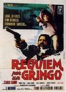 R&egrave;quiem para el gringo - Italian Movie Poster (xs thumbnail)
