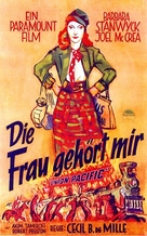 Union Pacific - German Movie Poster (xs thumbnail)
