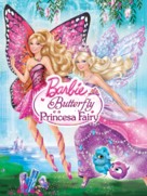 Barbie Mariposa and the Fairy Princess - Brazilian Movie Cover (xs thumbnail)