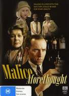 Malice Aforethought - Australian DVD movie cover (xs thumbnail)