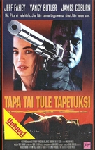 The Hit List - Finnish VHS movie cover (xs thumbnail)