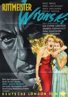 Rittmeister Wronski - German Movie Poster (xs thumbnail)