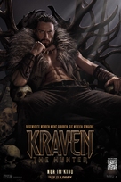 Kraven the Hunter - German Movie Poster (xs thumbnail)