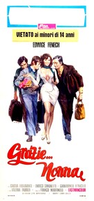 Grazie... nonna - Italian Movie Poster (xs thumbnail)