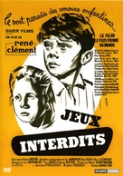 Jeux interdits - French DVD movie cover (xs thumbnail)