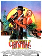 Crocodile Dundee - French Movie Poster (xs thumbnail)