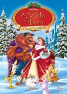 Beauty and the Beast: The Enchanted Christmas - Brazilian DVD movie cover (xs thumbnail)
