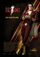 Shazam! - Latvian Movie Poster (xs thumbnail)