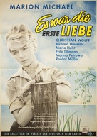 Es war die erste Liebe - German Movie Poster (xs thumbnail)