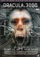 Dracula 3000 - Spanish DVD movie cover (xs thumbnail)