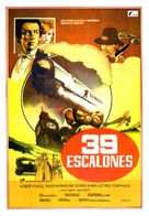 The Thirty Nine Steps - Spanish Movie Poster (xs thumbnail)
