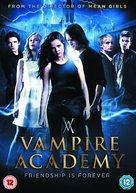Vampire Academy - British DVD movie cover (xs thumbnail)