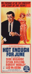 Hot Enough for June - Australian Movie Poster (xs thumbnail)