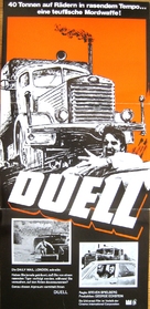 Duel - German Movie Poster (xs thumbnail)