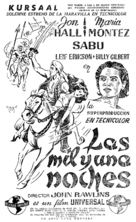 Arabian Nights - Spanish poster (xs thumbnail)