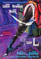 Lady L - German Movie Poster (xs thumbnail)