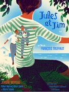 Jules Et Jim - Belgian Re-release movie poster (xs thumbnail)