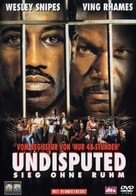 Undisputed - German DVD movie cover (xs thumbnail)