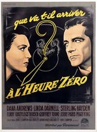 Zero Hour! - French Movie Poster (xs thumbnail)