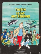 Tintin et le lac aux requins - French Movie Poster (xs thumbnail)