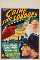 Crime Over London - Belgian Movie Poster (xs thumbnail)