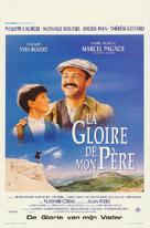 La gloire de mon p&egrave;re - Belgian Movie Poster (xs thumbnail)