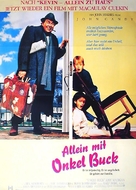Uncle Buck - German Movie Poster (xs thumbnail)