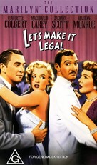 Let&#039;s Make It Legal - Australian VHS movie cover (xs thumbnail)