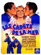Navy Blue and Gold - French Movie Poster (xs thumbnail)