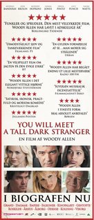 You Will Meet a Tall Dark Stranger - Danish Movie Poster (xs thumbnail)