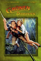 Romancing the Stone - German DVD movie cover (xs thumbnail)