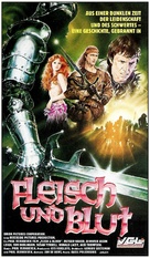Flesh And Blood - German VHS movie cover (xs thumbnail)