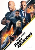 Fast &amp; Furious Presents: Hobbs &amp; Shaw - Greek Movie Poster (xs thumbnail)