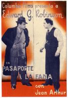 The Whole Town's Talking - Spanish Movie Poster (xs thumbnail)