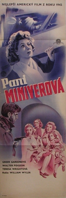 Mrs. Miniver - Czech Movie Poster (xs thumbnail)