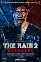 The Raid 2: Berandal - Malaysian Movie Poster (xs thumbnail)