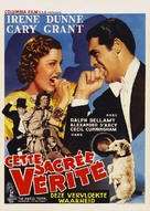 The Awful Truth - Belgian Movie Poster (xs thumbnail)