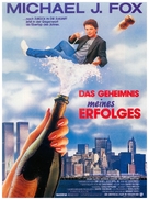 The Secret of My Success - German Movie Poster (xs thumbnail)