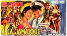 &Agrave; la Jama&iuml;que - Belgian Movie Poster (xs thumbnail)