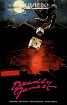 Deadly Games - German VHS movie cover (xs thumbnail)