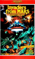 Invaders from Mars - German VHS movie cover (xs thumbnail)