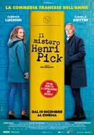 Le myst&egrave;re Henri Pick - Italian Movie Poster (xs thumbnail)