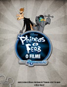 Phineas and Ferb: Across the Second Dimension - Brazilian Movie Poster (xs thumbnail)