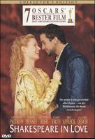 Shakespeare In Love - German DVD movie cover (xs thumbnail)