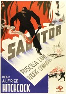 Saboteur - Swedish Movie Poster (xs thumbnail)