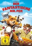 Fantastic Mr. Fox - German DVD movie cover (xs thumbnail)
