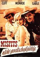 The Misfits - German DVD movie cover (xs thumbnail)