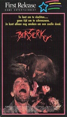 Berserker - Dutch VHS movie cover (xs thumbnail)